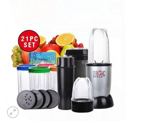 Magic Bullet Blender 21 Pieces Set Magic Bullet Blender 21 Pieces Set01